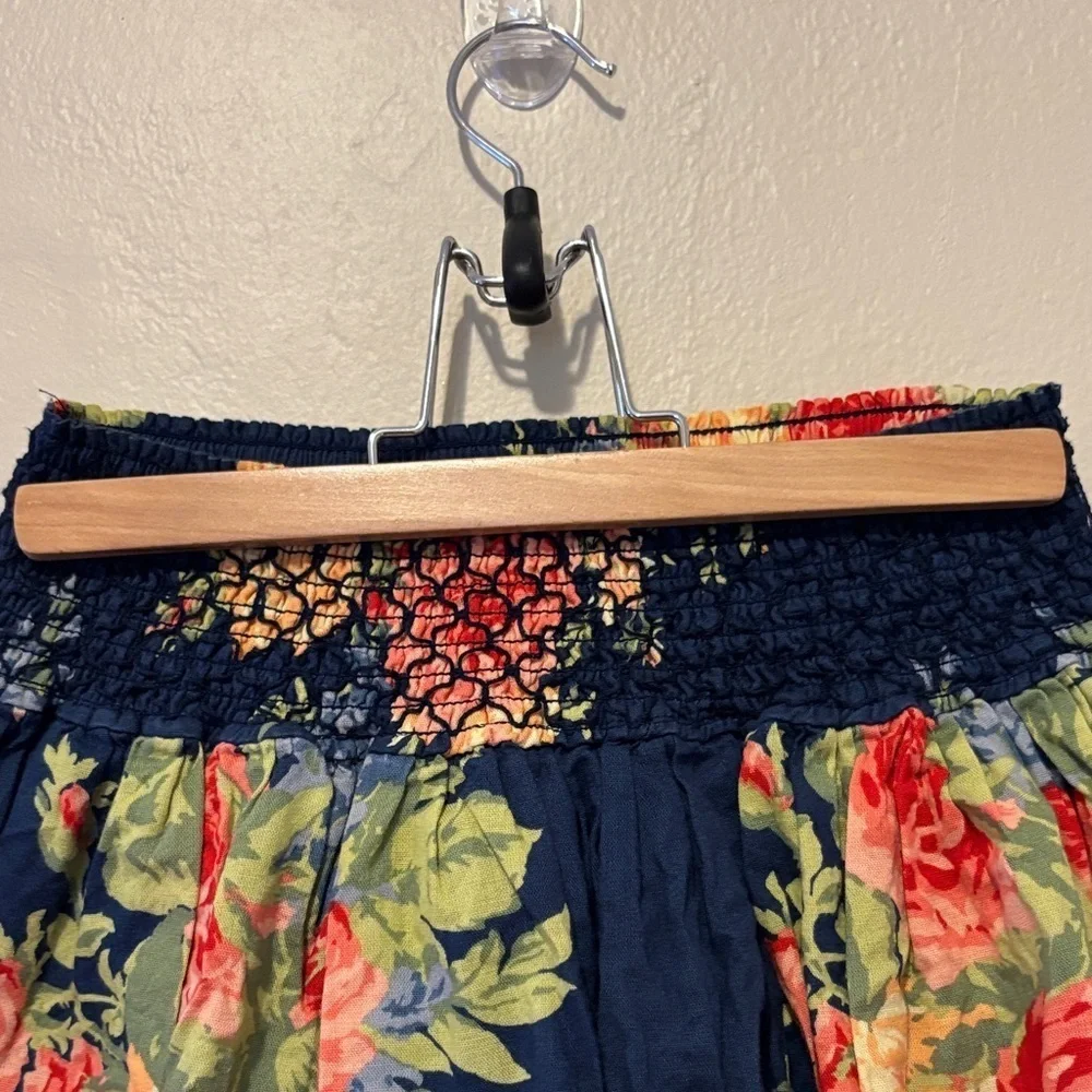Abercrombie & Fitch Floral Skirt - Navy and Multicolor